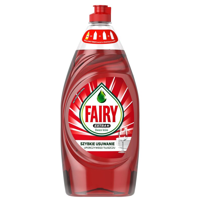 Płyn do mycia naczyń FAIRY Extra+ Owoce leśne 900 ml