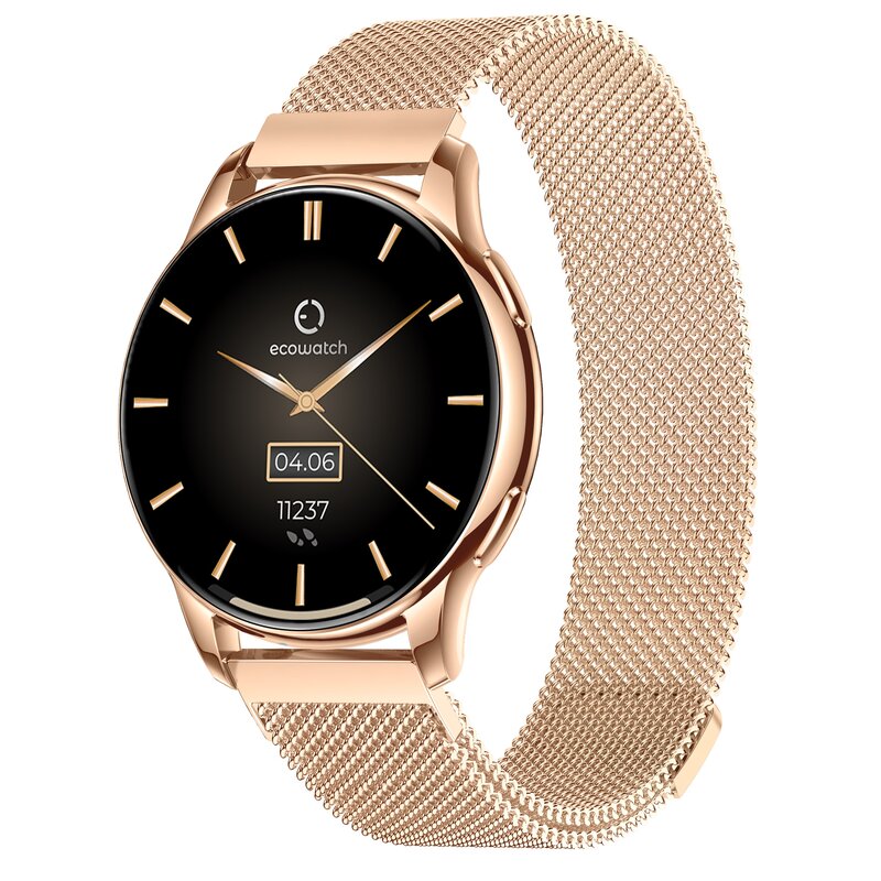 EcoWatch Smartwatch EW03 złoty
