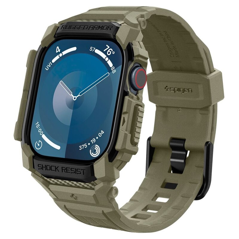 Pasek SPIGEN Rugged Armor Pro do Apple Watch do koperty 46 mm Khaki