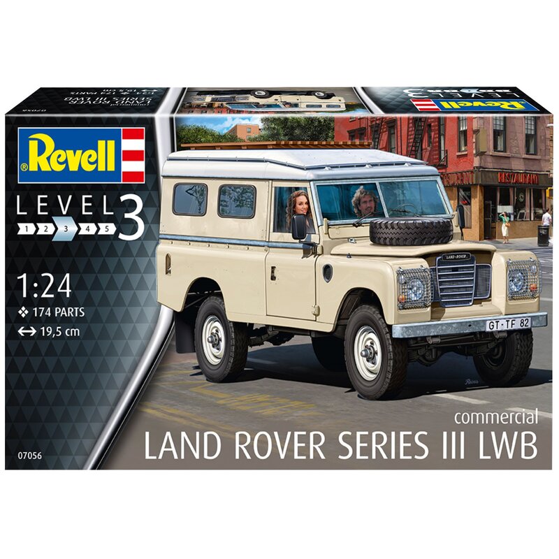 Samochód REVELL Land Rover Series III LWB 109 Commercial 67056