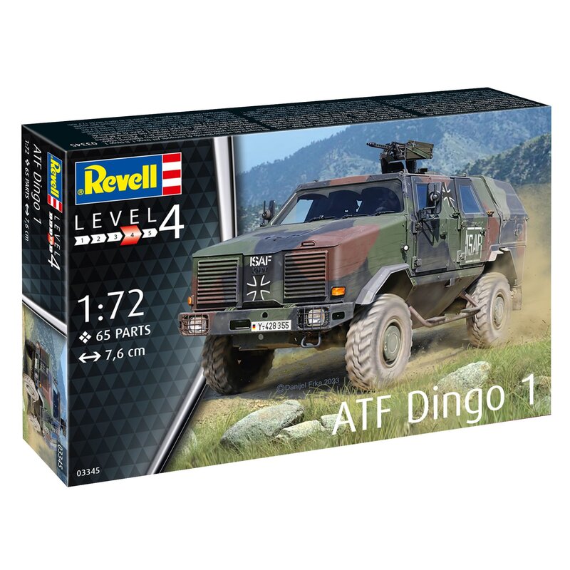 Samochód REVELL Model Set ATF Dingo 1 63345