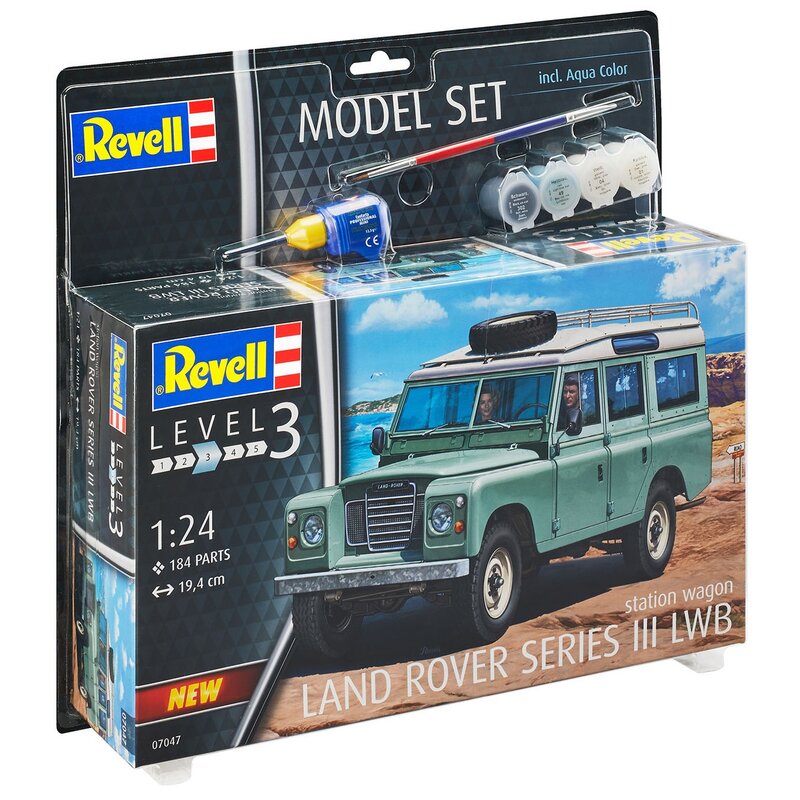 Samochód REVELL Land Rover Series III LWB 109 Station Wagon 67047