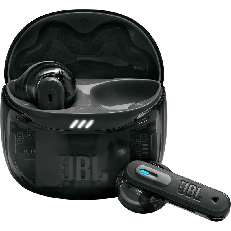 Słuchawki douszne JBL Tune Flex 2 ANC  Czarno-przezroczysty