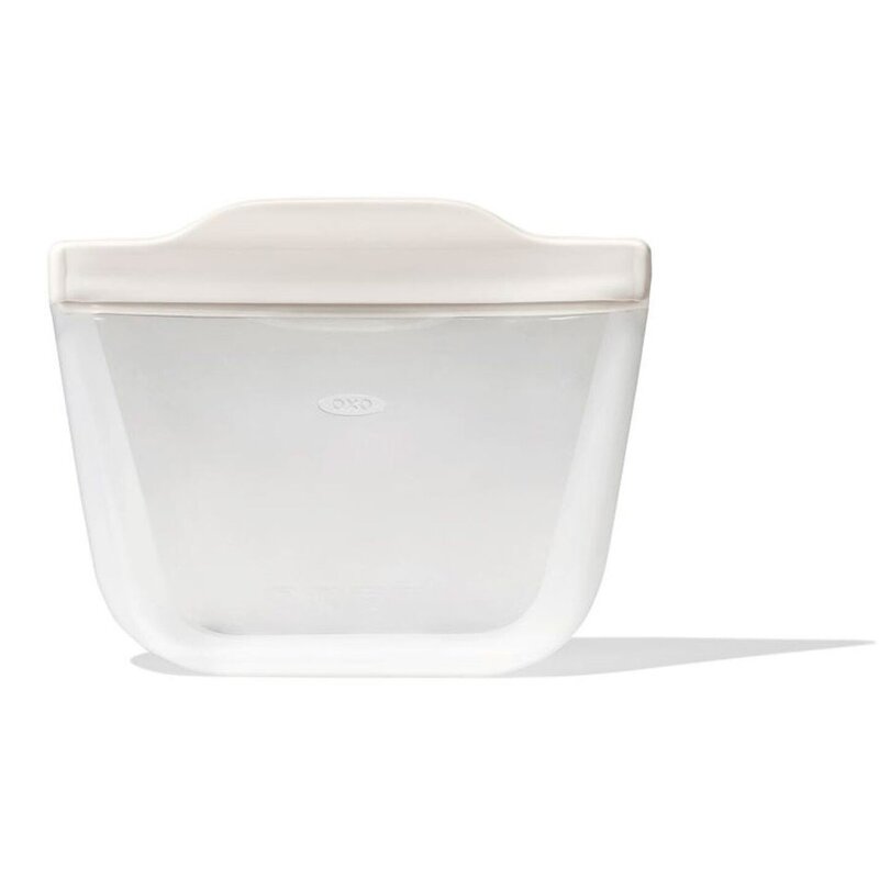 Pojemnik silikonowy OXO Oat GoodGrips 0.355 L Przezroczysty