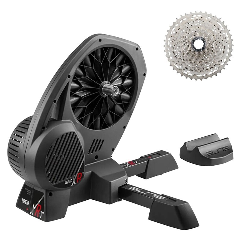 Trenażer rowerowy ELITE Direto XR-T EL0171013 + Kaseta zębatek SHIMANO Deore CS-M5100-11