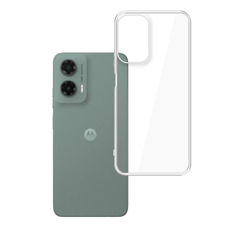 3mk Clear Case do Motorola Moto G35 5G Przezroczysty