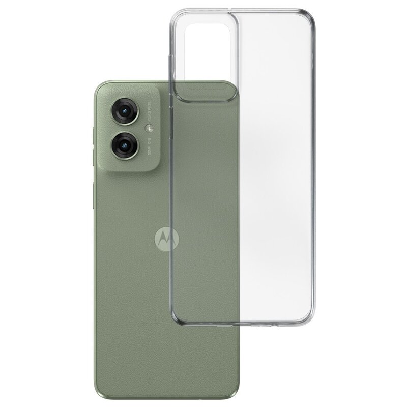 Etui 3MK Clear Case do Motorola Moto G55 5G Przezroczysty