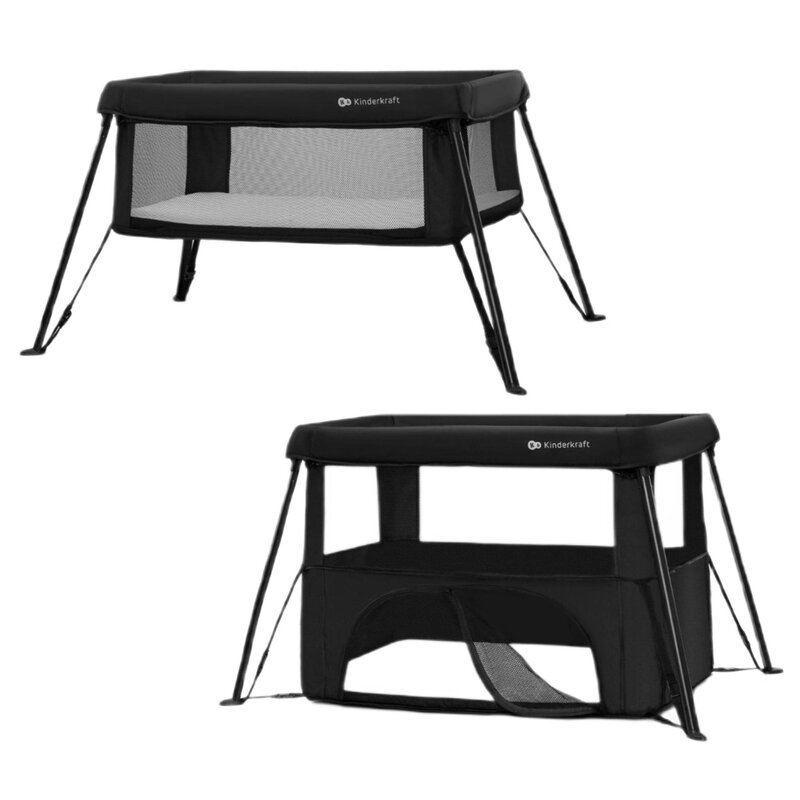 Łóżeczko turystyczne KINDERKRAFT Cami Czarny