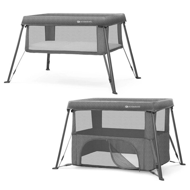 Łóżeczko turystyczne KINDERKRAFT Cami Szary