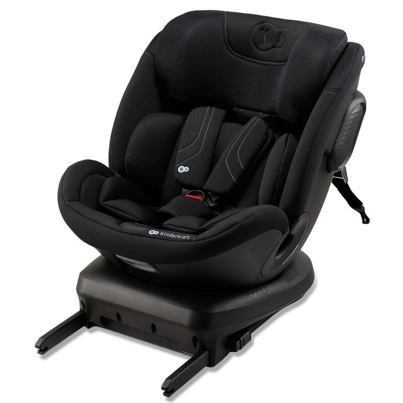 Fotelik samochodowy KINDERKRAFT Xpedition 3 I-Size 40-150 cm (0-22 kg) Czarny