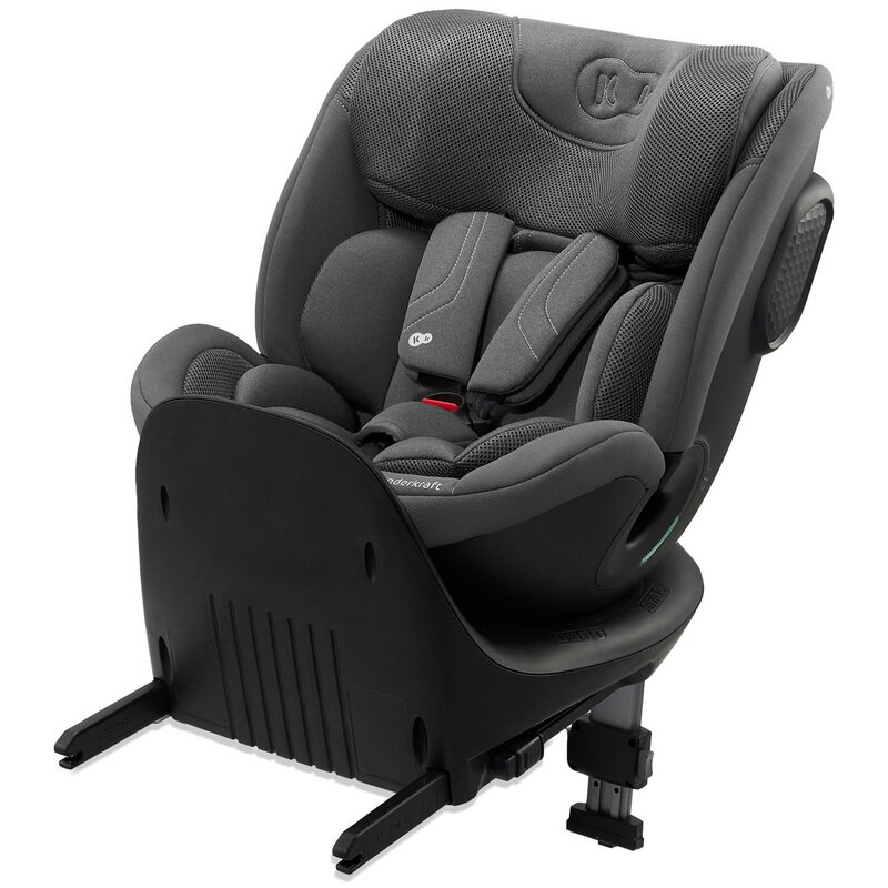 Fotelik samochodowy KINDERKRAFT Xrider 2 I-size 40-150 cm (0-21 kg) Szary
