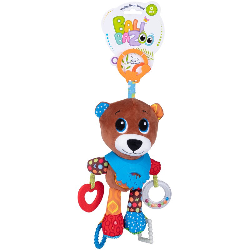 Zawieszka do wózka BALIBAZOO Miś Boguś BB81132