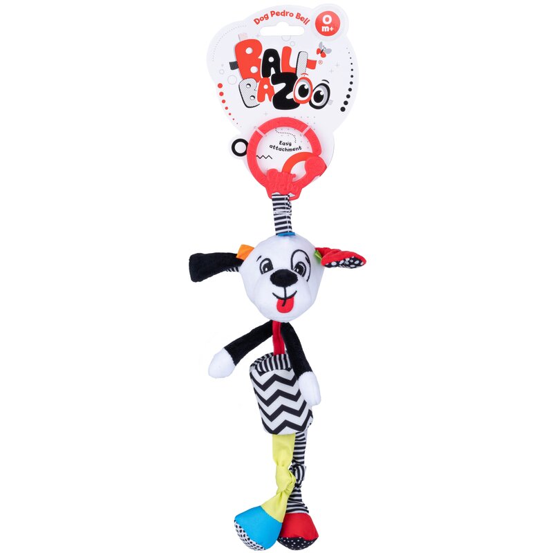 Zawieszka do wózka BALIBAZOO Sensory Piesek Pedro BB81045