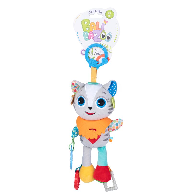 Zawieszka do wózka BALIBAZOO Kotek Luka BB81130