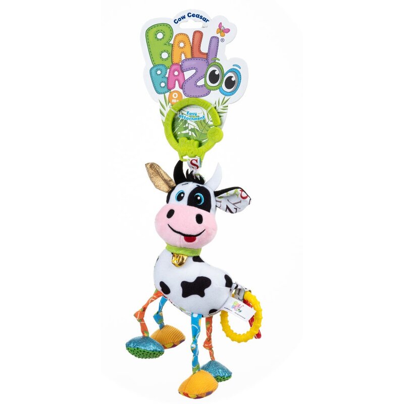 Zawieszka do wózka BALIBAZOO Sensory Krowa Caesar z wibracją DD83840