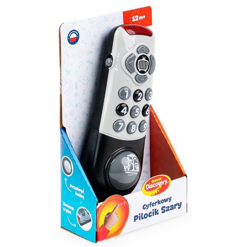 Zabawka edukacyjna DUMEL Językowa dla najmłodszych Cyferkowy Pilocik DD42397