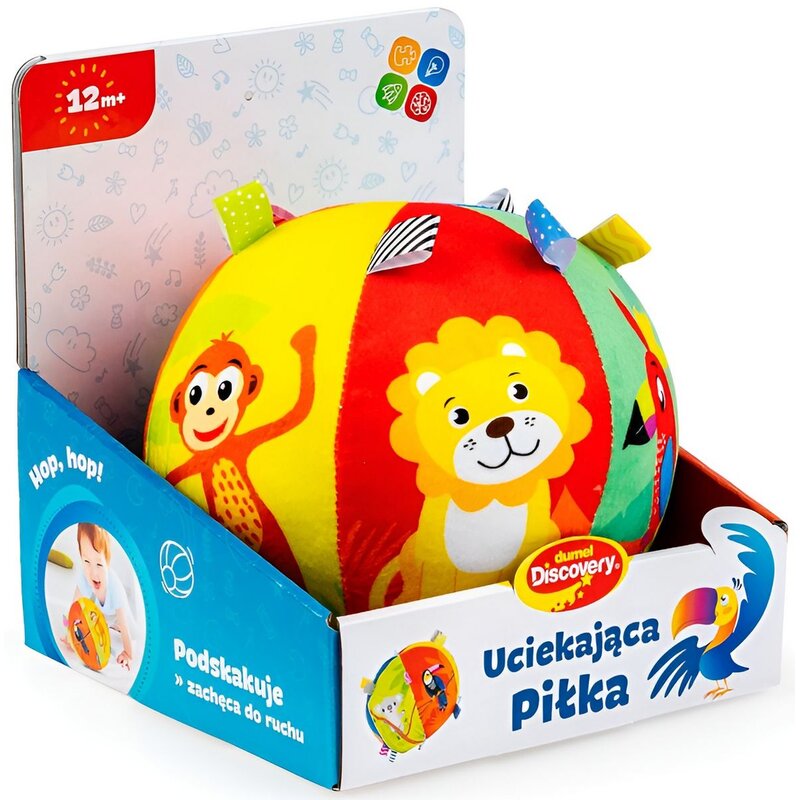 Piłka do zabawy DUMEL Muzyczna Uciekająca piłka DD30047