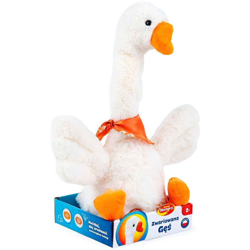 Zabawka interaktywna DUMEL Językowa dla najmłodszych Zwariowana Gęś DD30801