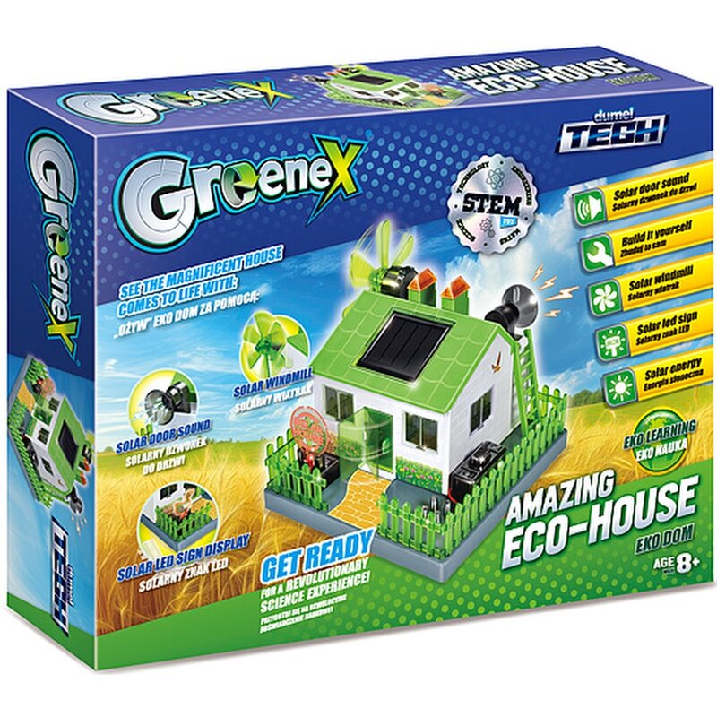 Zabawka edukacyjna DUMEL Tech Eko Dom DT36516