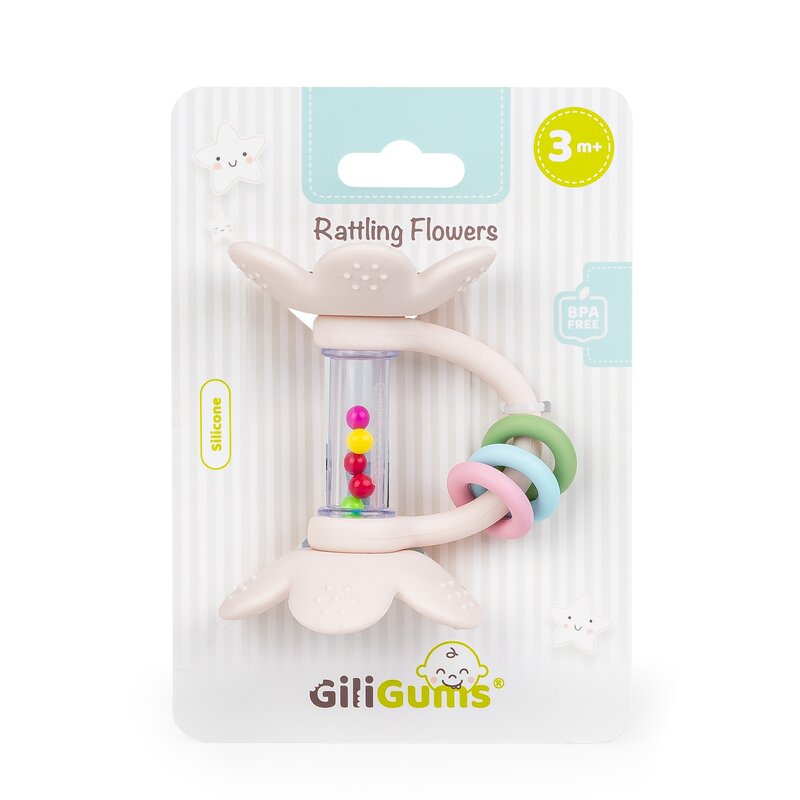 Grzechotka GILIGUMS Grzechoczące kwiatki GG30042