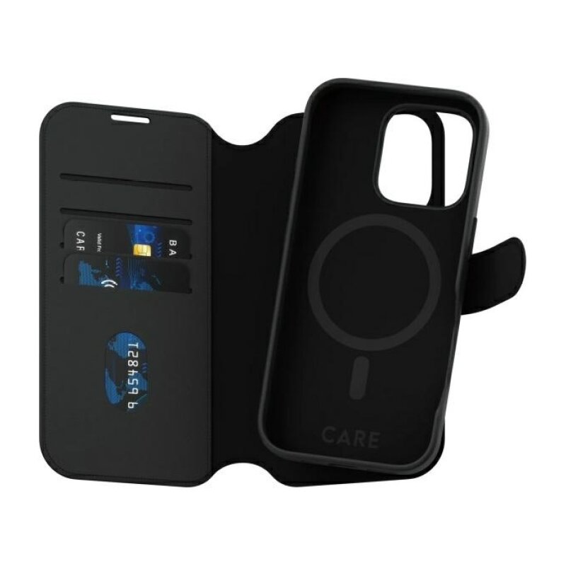 Etui PANZERGLASS Care Feature Tango 2in1 Wallet MagSafe do Apple iPhone 16 Pro Czarny