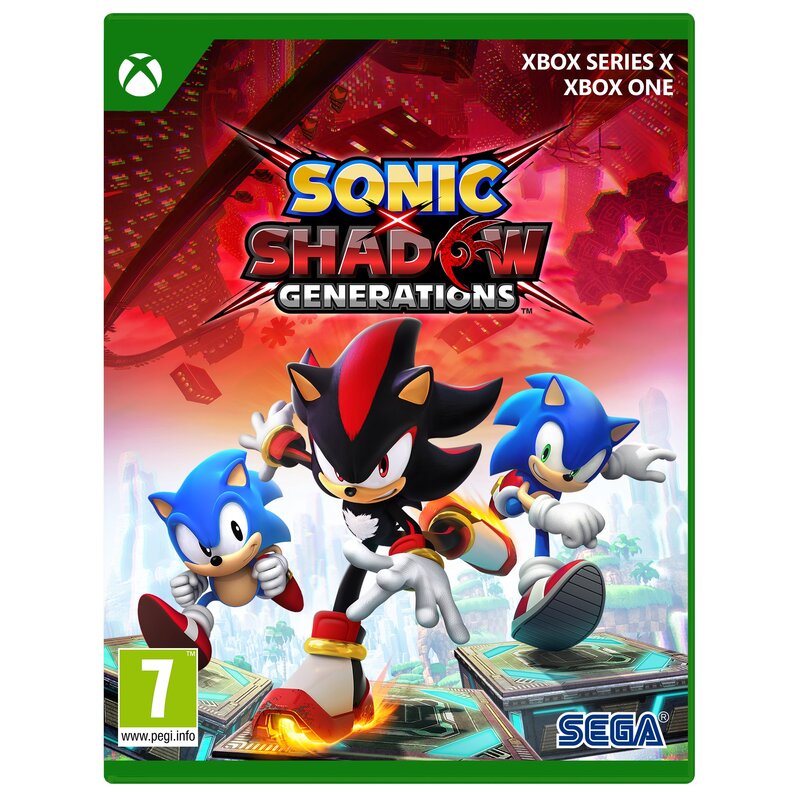 Sonic X Shadow Generations Gra XBOX ONE (Kompatybilna z Xbox Series X)