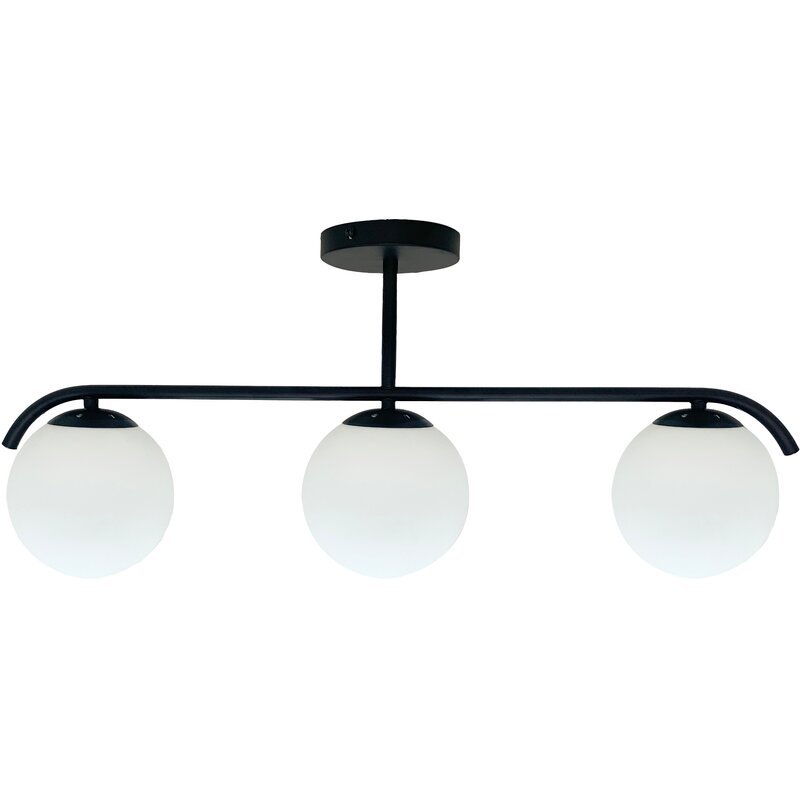 Lampa sufitowa CANDELLUX Amadeo 33-35417 Biało-czarny