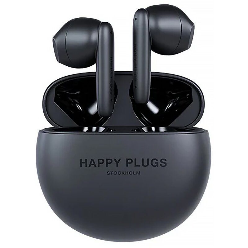 Słuchawki douszne HAPPY PLUGS Joy Lite Czarny