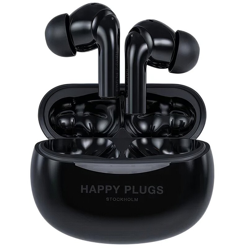 Słuchawki dokanałowe HAPPY PLUGS Joy Pro ANC Czarny