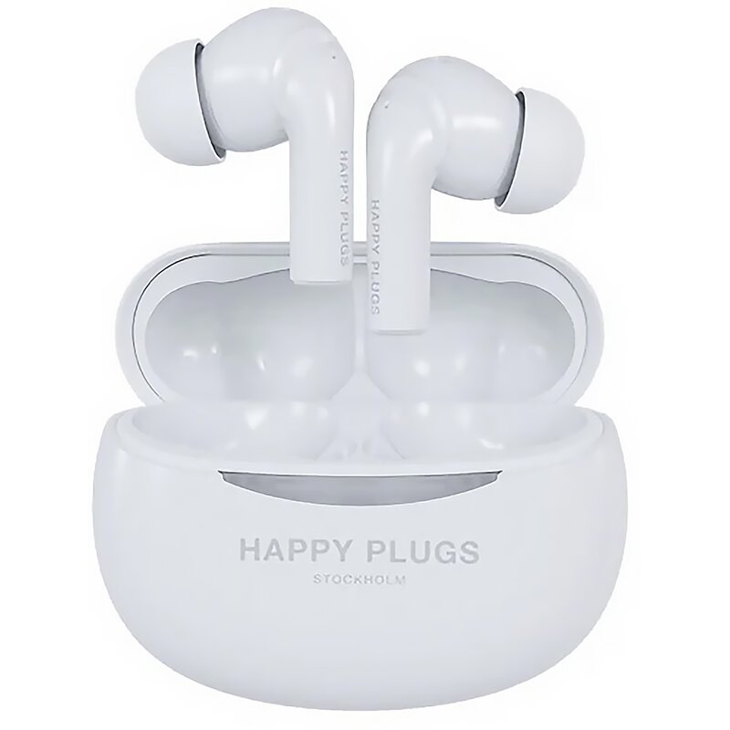 Słuchawki dokanałowe HAPPY PLUGS Joy Pro ANC Biały