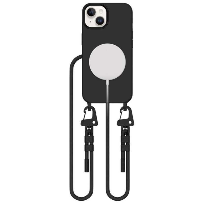 Etui TECH-PROTECT MagNecklace MagSafe do Apple iPhone 14 Czarny
