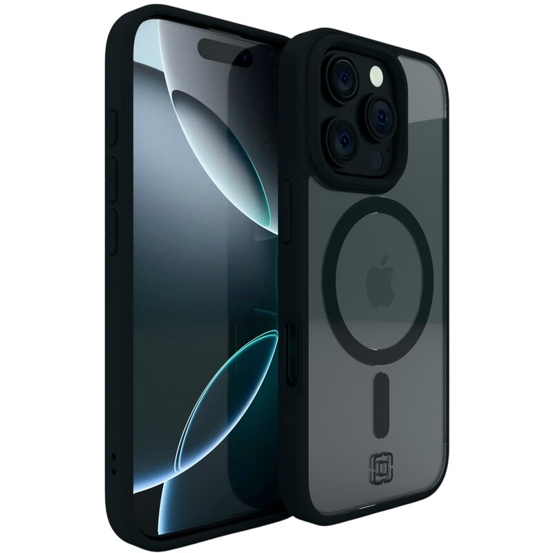 Etui INCIPIO Velocity MagSafe do Apple iPhone 16 Pro Przezroczysto-czarny