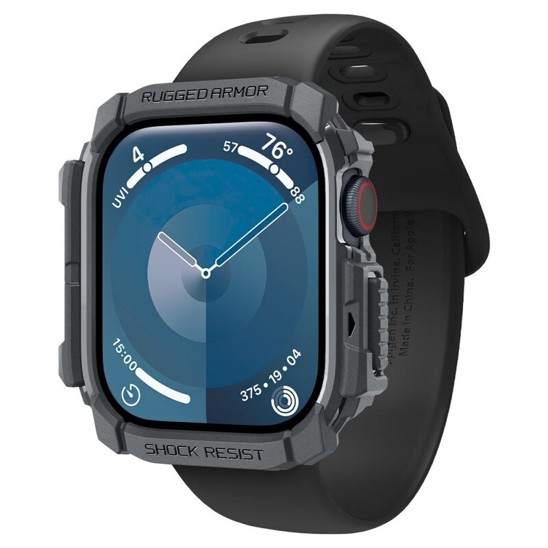 Etui SPIGEN Rugged Armor do Apple Watch 10/11 (46 mm) Ciemnoszary