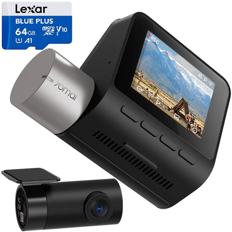 Wideorejestrator 70MAI A510 Set + Karta 64GB