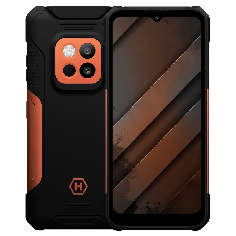 myPhone Hammer Construction 2 THERMAL 5G 8/256GB 6,58" 120Hz 108Mpix Czarno-pomarańczowy