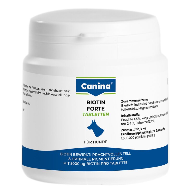 Suplement dla psa CANINA Biotyna Forte 100 g