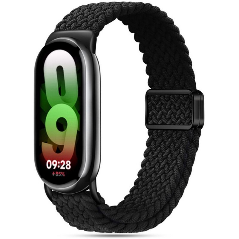 Pasek TECH-PROTECT NylonMag do Xiaomi Smart Band 8/9/10/NFC Czarny