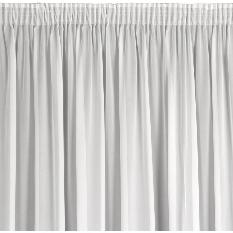 Firana gotowa EUROFIRANY Debra 300 x 270 cm Biały