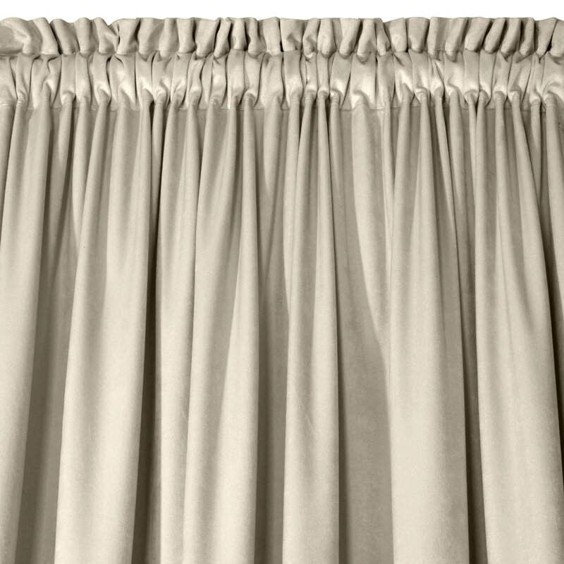 Zasłona EUROFIRANY Melanie 140 x 270 cm Kremowy