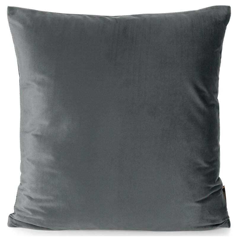 Poszewka EUROFIRANY Elora 60 x 60 cm Stalowy