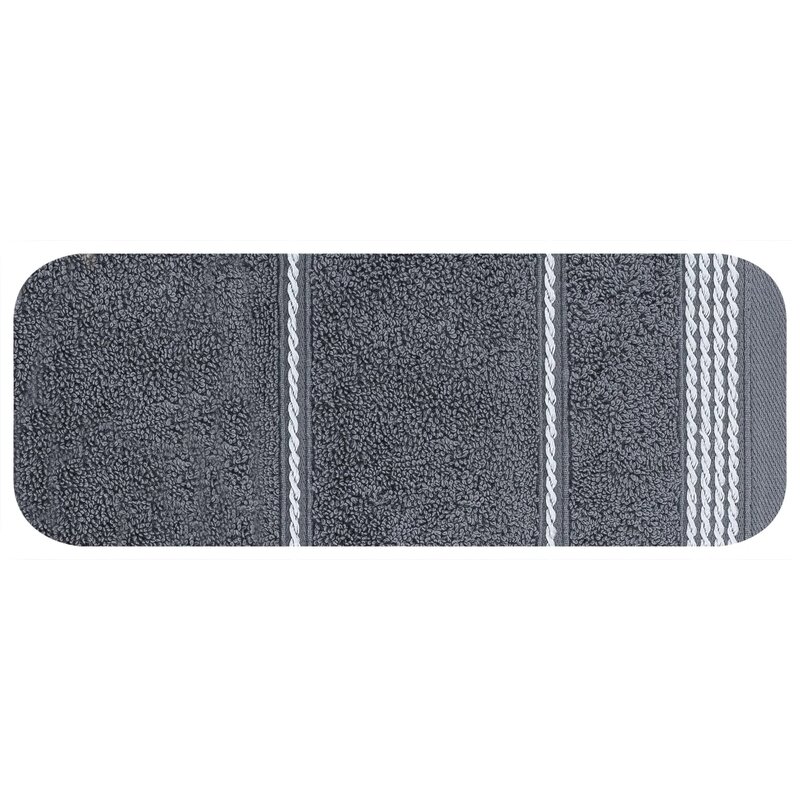 Ręcznik Mira (07) 50 x 90 cm Stalowy