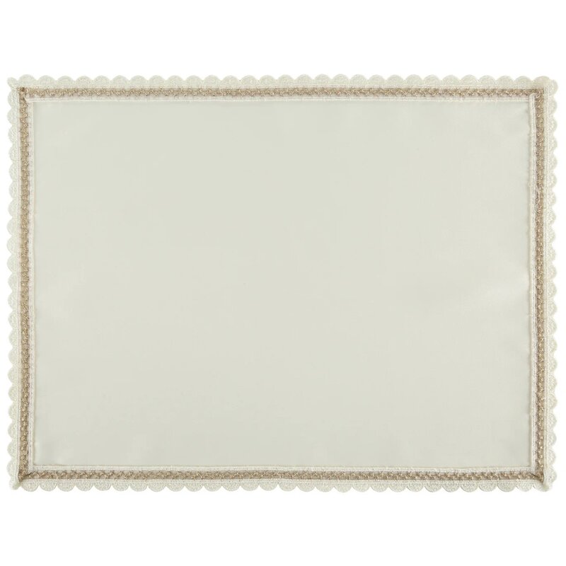 Obrus EUROFIRANY Lace 30 x 40 cm Kremowy