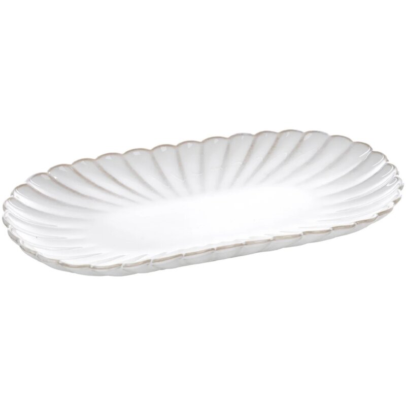 Patera EUROFIRANY Avril 31 x 16 cm Kremowy