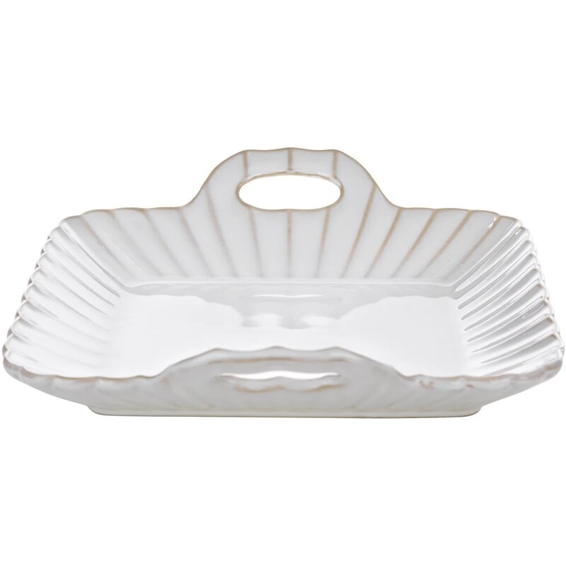 Patera EUROFIRANY Avril 24 x 23 cm Kremowy