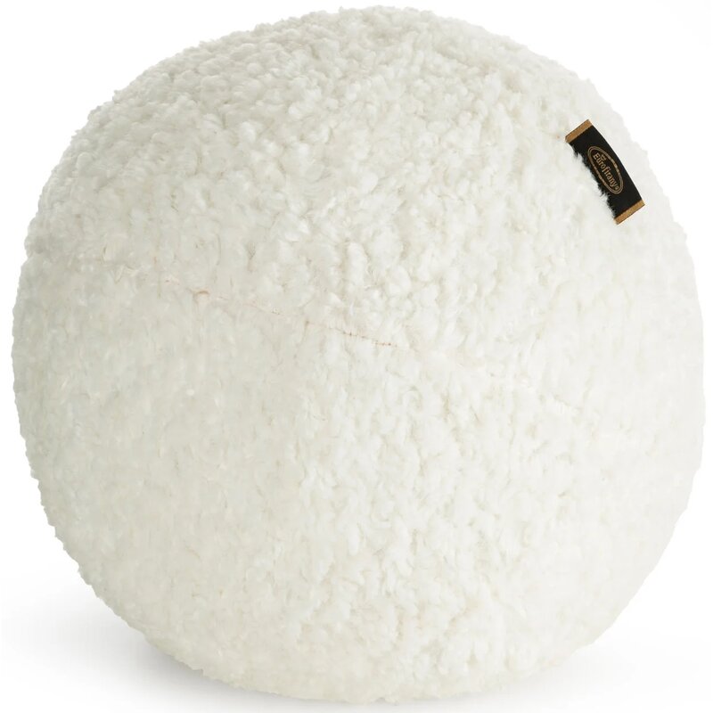 Poduszka EUROFIRANY Bukla 9 24 cm Kremowy