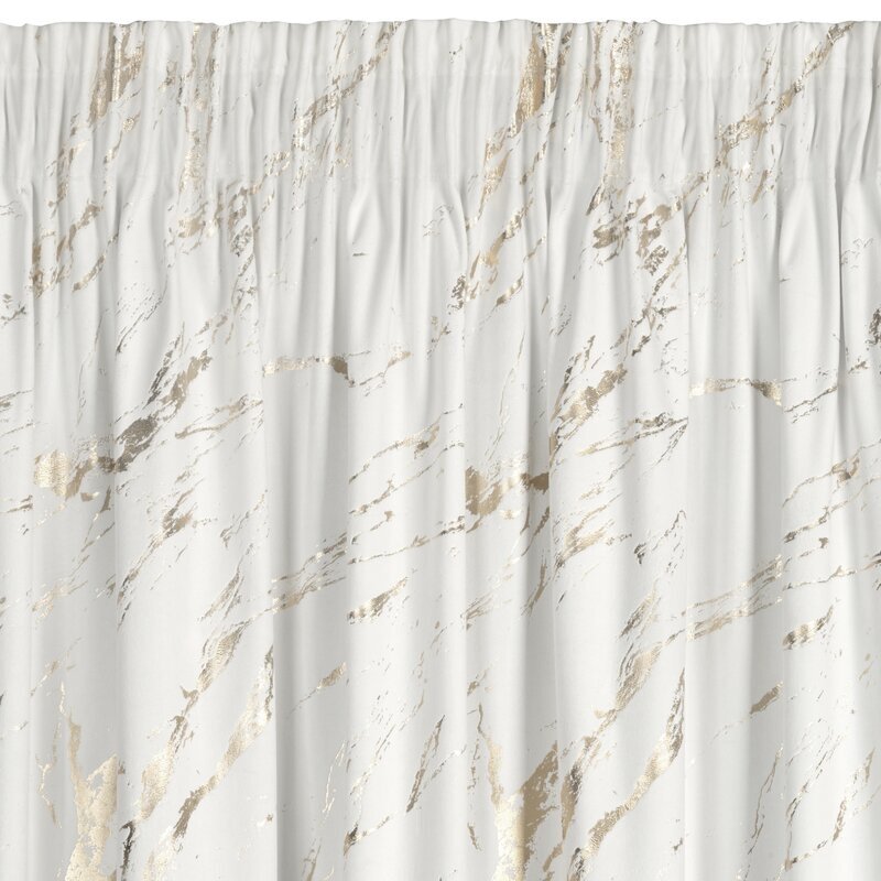 Zasłona EUROFIRANY Molly 140 x 270 cm Biały