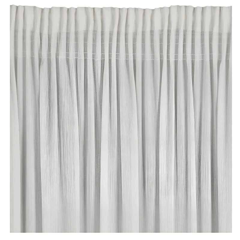 Firana gotowa EUROFIRANY Melinda 135 x 270 cm Biały