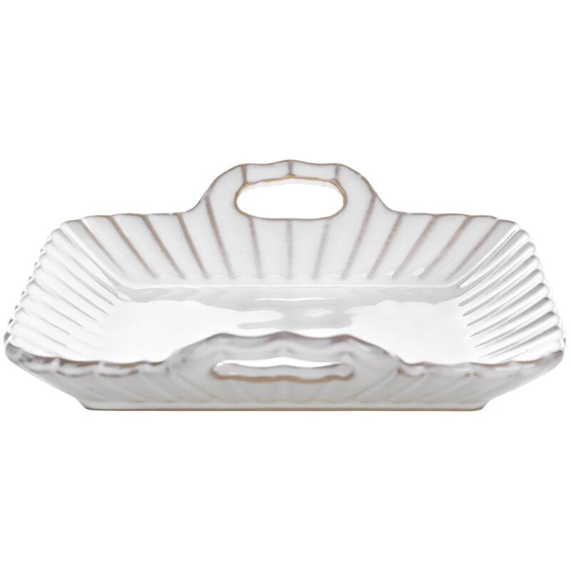 Patera EUROFIRANY Avri 20 x 19 x 5 cm Kremowy