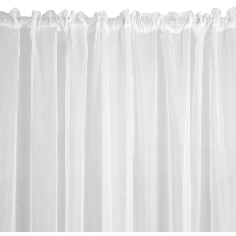 Firana gotowa EUROFIRANY Lucy 300 x 270 cm Biały