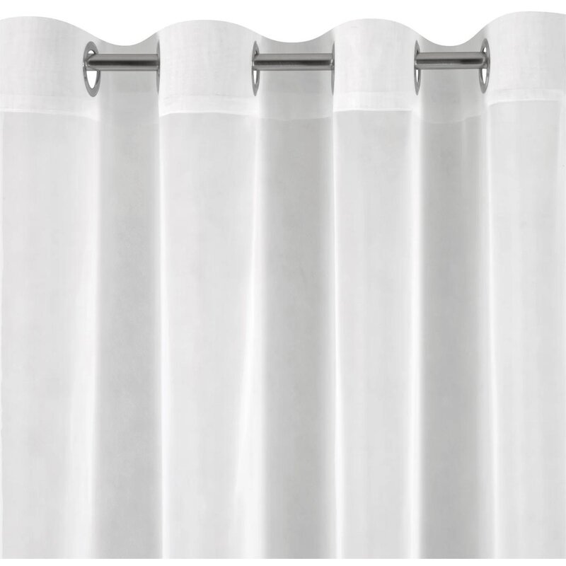 Firana gotowa EUROFIRANY Lucy 400 x 150 cm Biały